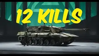 12 Kills very close round with Leo 2FK Hound - Project CW Alpha 2