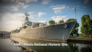 Руководство HMCS Гарри ДеВольф отправляется на экскурсию по национальному историческому объекту HMCS Haida в Парках Канады!