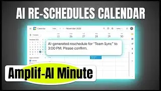 Google's AI Can Reschedule Your Entire Calendar in Seconds