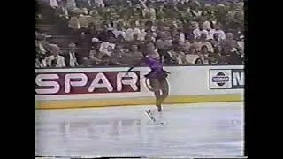 Susanne Becher FRG - 1987 World Figure Skating Championships Free Skate