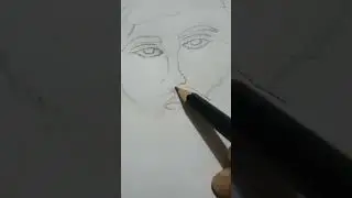Shri Guru Angad Dev Ji drawing