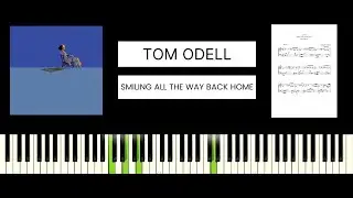 Tom Odell - Smiling All The Way Back Home (BEST PIANO TUTORIAL & COVER)