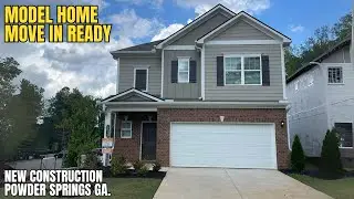 Homes For Sale - AFFORDABLE MODEL HOME - MOVE IN READY - New Construction Homes - Powder Springs Ga.
