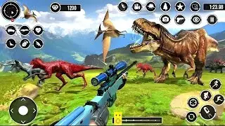 Wild Dinosaur Hunting Game &ndash; New Dino Hunter &ndash; Android #Gameplay