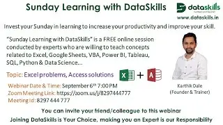 Excel problems, Access Solutions   Video || Appending millions of rows from Excel to Access