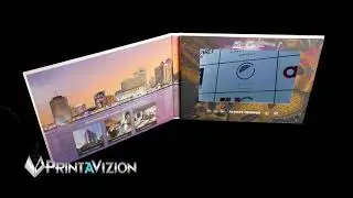 Video Book for Real Estate Developer - video embedded in print marketing to help you stand out