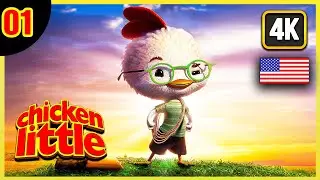 Chicken Little Walkthrough - Level 1 : Late For School [4K 60ᶠᵖˢ] (PC, PS2, Xbox, Gamecube)