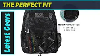 `Heavy Duty Mesh Backpack: The Only Backpack You'll Ever Need?
