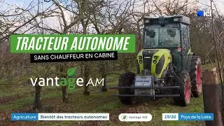 Ce tracteur travaille TOUT SEUL | Auto DRIVE Tracteur autonome sans chauffeur
