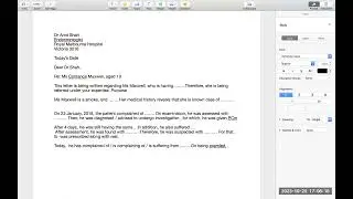 Complete format of oet writing | Solved sample test of oet writing task | Oet letter paragraphs