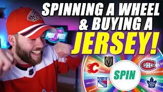 Spinning a Wheel & Buying a JERSEY From That Team!