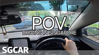 2021 KIA Cerato 1.6A EX | POV Driving in Singapore using a Car-Sharing Rental (Yishun - Jurong East)