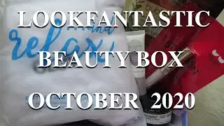- Unboxing LOOKFANTASTIC October 2020 Beauty Box -  #70