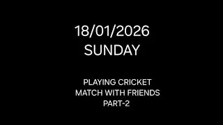 #CRICKET match with friends part-2 #india #cricket #cricketteam #worldcup #rohitsharma #viratkohli 