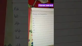Pitman new era #shorthand #stenographer #supportme #newera #pitmanenglishshorthand #forbeginners
