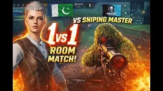 1 vs 1 with best master sniper player /m24 and m4 gameplay /MR SAINO PUBG
