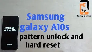 Samsung galaxy A10s hard reset |Samsung A10s pattern lock remove|Samsung galaxy A10s factory reset