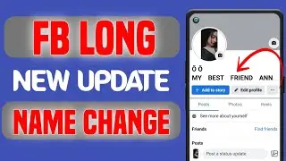 FACEBOOK LONG NAME CHANGE 2025 | FB LONG NAME CHANGE NEW TRICK 2025