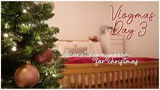 Decorating my room for Christmas 2020 | Evie Rose