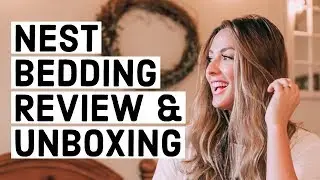 Nest Bedding Review and unboxing | We got a new mattress! | vlog