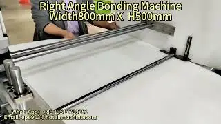 Righ Angle Bonding Machine | Bond L Shaped Foam Guards