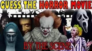 Guess The Horror Movie By The Scene Challenge 🎃👻 Halloween | Movie Quiz