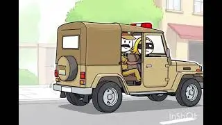 Police wale ne ek Chor ko pakda 