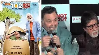 Rishi Kapoor And Amitabh Bachchan Humorous Interview At 102 Not Out Movie Screening - Bollywood Live