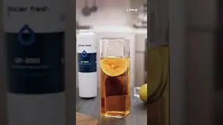 Cold brewed black tea with honey -- Infused Water