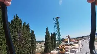 la mine tower du parc spirou