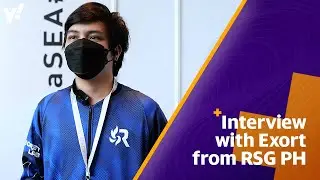 RSG Philippines' Exort shares his thoughts at Mobile Legends Southeast Asia Cup 2022