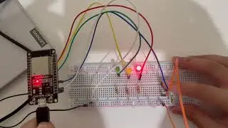 #2.2 (Multiple LEDs Sequentially) Digital Input & Output on ESP32