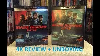 Blade Runner 2049 4K ULTRA HD BLU RAY Review + Unboxing