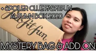 #UNBOXING FABFITFUN MYSTERY BAG & ADDON + #SPOILER CLUE FFF AUTUMN BOX | UNBOXINGWITHME