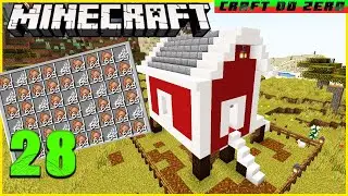 FIZEMOS NOSSO GALINHEIRO AUTOMÁTICO, MINECRAFT [ CRAFT DO ZERO ]#28