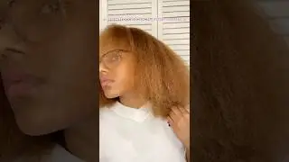 redying my hair w/ cr&egrave;me of nature box dye in honey blonde! 💕 #shorts #haircolor #fyp #hairinspo