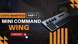Unboxing + overview  mini controladora para MA wing + fader    ! NOVIDADE CUSTO BENEFÍCIO !