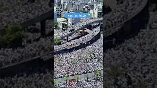 4 MILLION people in the streets of&nbsp;Argentina 🏆😳💙 (via facundodelreal/TW) #shorts