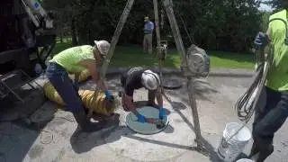 CIP Manhole Liner Install