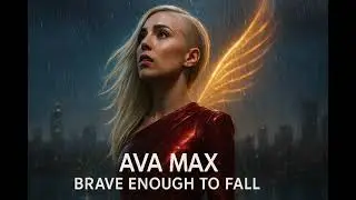 Ava Max - Brave Enough to Fall (Inspired Song) (Official Lyrics Video)