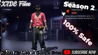 Season 2 Hip Hop | Free Fire Glitch File💥 | Direct File Download From Description. #freefire