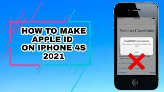 How to create apple id on iphone 4s #howtocreateappleid