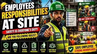 Employees Responsibilities for Safety in the Workplace | @Safetyvisionwala