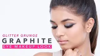 Black & Silver Smokey Eye Makeup Look | Festive Makeup With Pallavi Symons