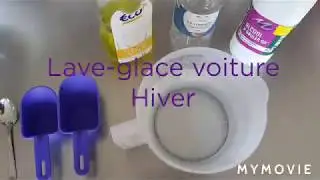 Lave glace voiture