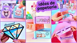ID&Eacute;ES DE PAPETERIE MIGNONNE DIY - TRUCS ET ASTUCES POUR LA RENTR&Eacute;E SCOLAIRE