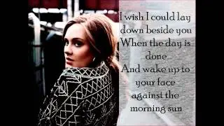 ADELE - hiding my heart away -lyrics-