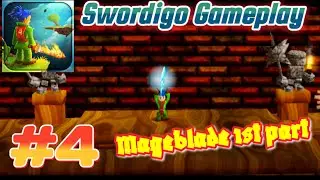 Swordigo gameplay walkthrough part 4 found 1st part of Mageblade 2024 gameplay