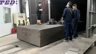 Car type shot blasting cleaning machine professional manufacturer
