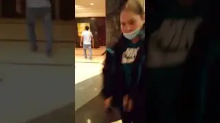 Eddie blaze walking around the court house